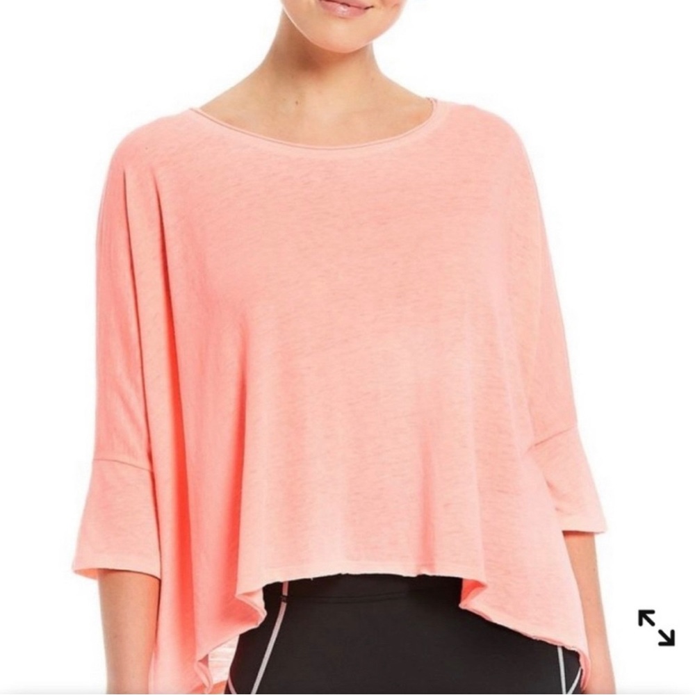 Free people movement top in papaya punch